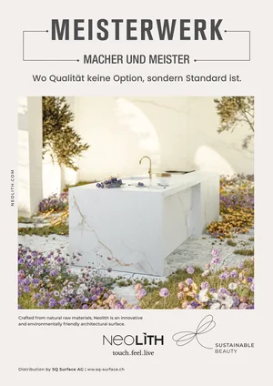 MEISTERWERK-Titelseite für Neolith