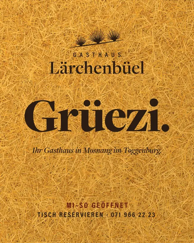 Post: Grüezi&nbsp;– your country inn in Mosnang in the Toggenburg